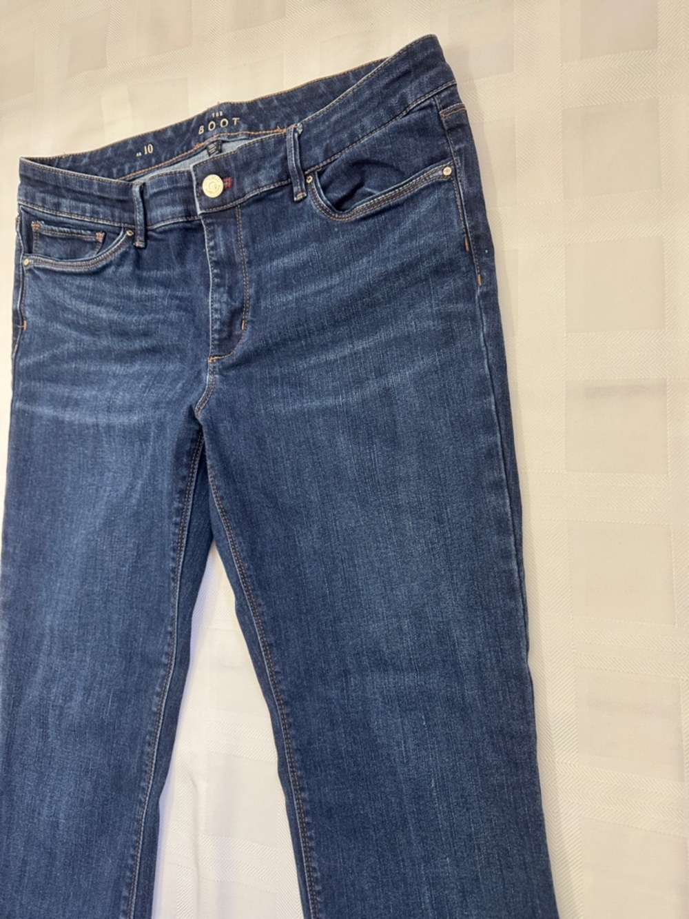 White House Black Market Indigo Boot Cut Jeans - Picture 5 of 16